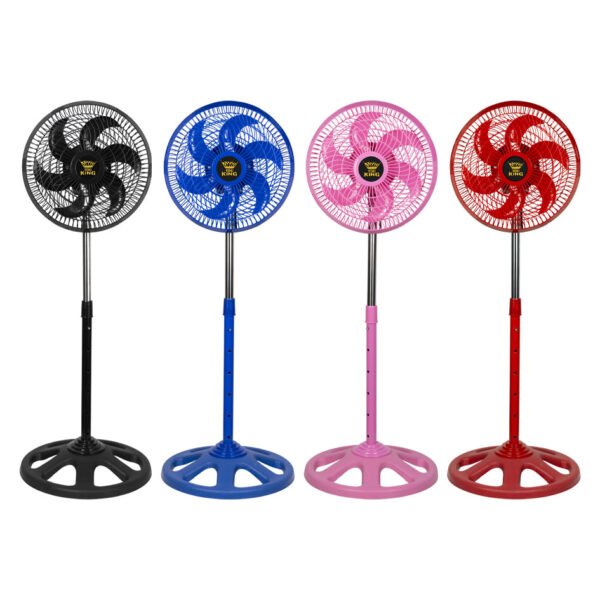10 Inch Household Electric Ventilateur 2500RPM 55W Ac Motor Pedestal Fan Manufacturer Stand Fan - 10寸塑料全色