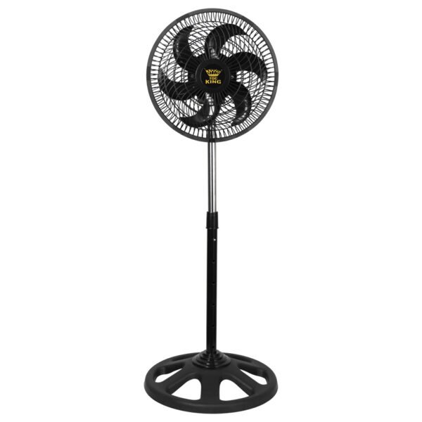 10 Inch Household Electric Ventilateur 2500RPM 55W Ac Motor Pedestal Fan Manufacturer Stand Fan - 10寸塑料黑
