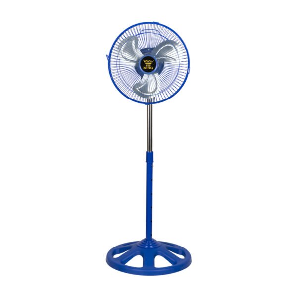 High-Speed Pedestal Fan 10 Inch Stand Fan Electric Fan For Bedroom Ventilador Bedroom Fan - 10寸金属 蓝色