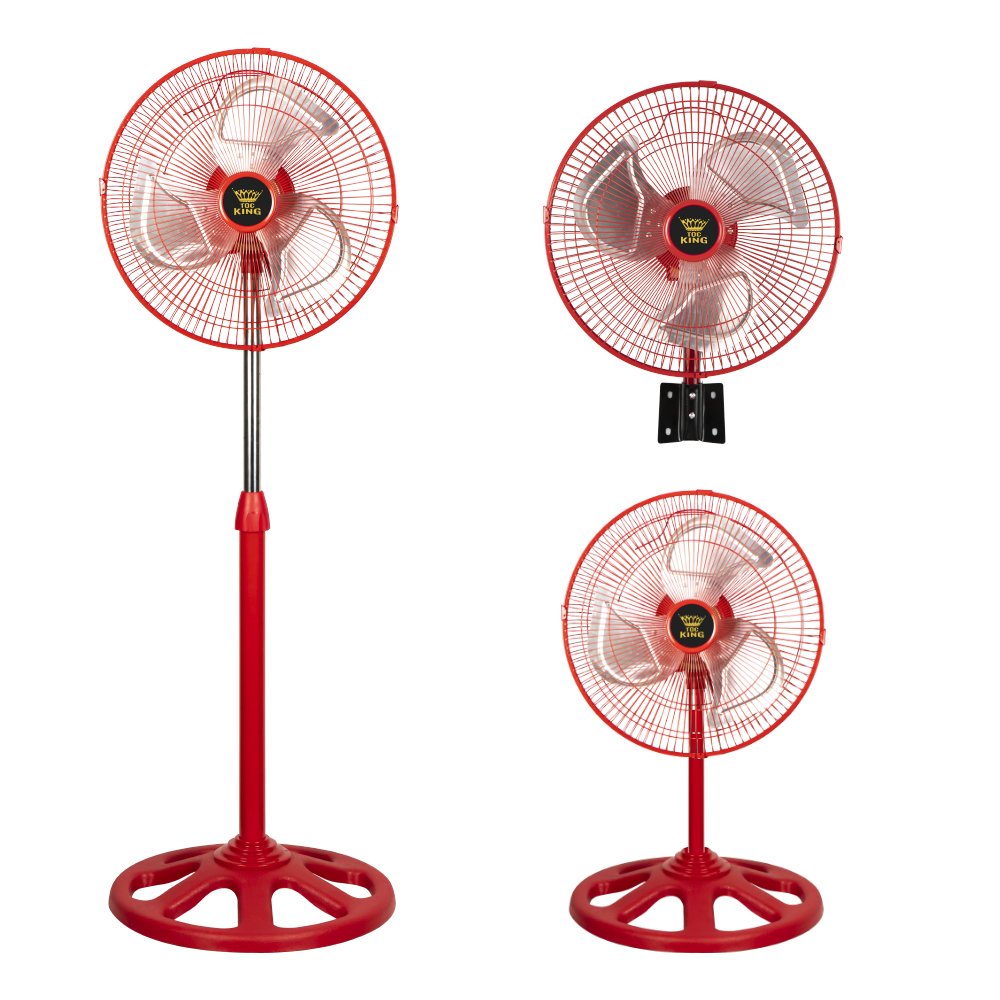12 Inch Ventilador 110V Ac 75W Motor Electric Pedestal Fan 3 Metal Blades Ventilateur 3 En 1 Stand Fan - 3 12 Inch Ventilador 110V Ac 75W Motor Electric Pedestal Fan 3 Metal Blades Ventilateur 3 En 1 Stand Fan - Image 3