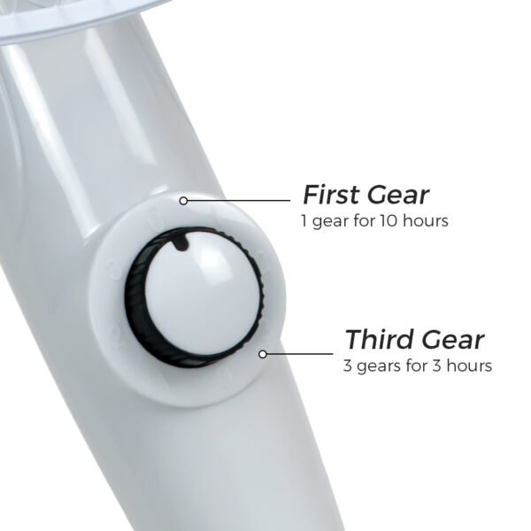 16 Inch Solar Fan with 12000mAh Rechargeable Battery Solar Powered Fans - 168功能