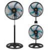 Wholesale 18 Inch 360 Degree Stand Fan 220V 110V Ventilador AC Motor Height Adjustable Fan Pedestal Fan - 360塑料立扇三合一
