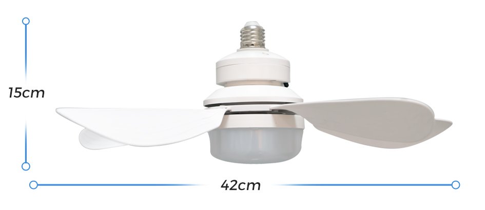 16 Inch Modern Ceiling Fan Dimming Fan Bulb Home Decor 360 Rotating Remote Control Ceiling Led Fan Light - 5 16 Inch Modern Ceiling Fan Dimming Fan Bulb Home Decor 360 Rotating Remote Control Ceiling Led Fan Light - E26尺寸