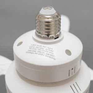 16 Inch Modern Ceiling Fan Dimming Fan Bulb Home Decor 360 Rotating Remote Control Ceiling Led Fan Light - E26细节