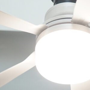 16 Inch Modern Ceiling Fan Dimming Fan Bulb Home Decor 360 Rotating Remote Control Ceiling Led Fan Light - E26细节2