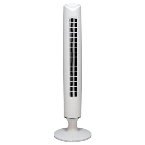 32 Inch Electric Pedestal Fan Portable AC Motor Floor Oscillating Bladeless Tower Fan - G 1底盘