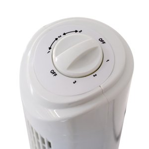 32 Inch Electric Pedestal Fan Portable AC Motor Floor Oscillating Bladeless Tower Fan - G 1按钮