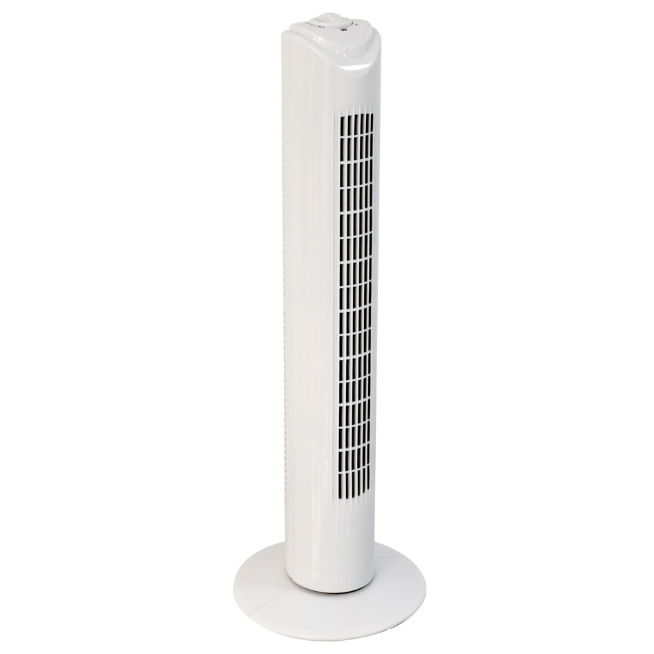 32 Inch Electric Pedestal Fan Portable AC Motor Floor Oscillating Bladeless Tower Fan - 1 32 Inch Electric Pedestal Fan Portable AC Motor Floor Oscillating Bladeless Tower Fan