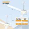 YL-FC1002-参数 2025 New Smart 56 Inch Ceiling Fan for Bedroom Electric Power Source 220V Iron Blade Ceiling Fans with Big Power - YL FC1002 参数