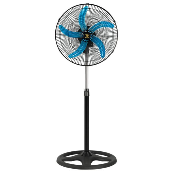 Ventilador Manufacturer Ac Motor 18 Inch Electric Cooling Tower Pedestal Air Circulation Stand Floor Fan - 五铝叶四孔