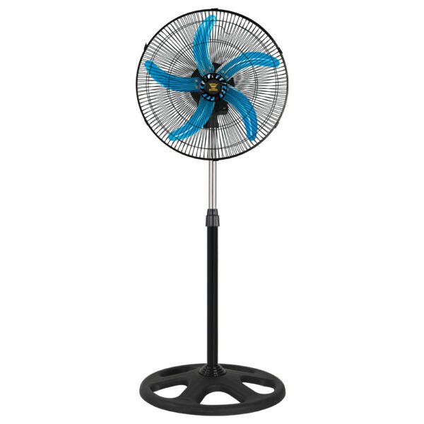 Ventilador Manufacturer Ac Motor 18 Inch Electric Cooling Tower Pedestal Air Circulation Stand Floor Fan - 五铝叶金属立扇 1