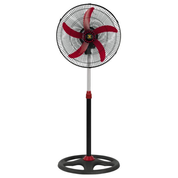 18 Inch Copper Motor Ventilador Hot Sale Electric Standing Fan - 红色5pp金属立扇