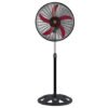 红色五叶+多孔 Stand Fan 18 Inch Electric Fan Cheap Price Pedestal Fan - 红色五叶多孔
