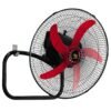 *Mayorista De Fabrica Personalizado Ventilador Eléctrico Oscilante De Pie De 18 Pulgadas 3 En 1 - 红色五叶金属网三合一 壁扇