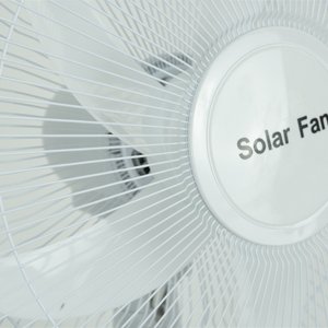 16 Inch Solar Fan with 12000mAh Rechargeable Battery Solar Powered Fans - 网罩