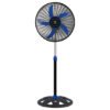 18 Inch Electric Ventilador Manufacturer High Speeds 110V 90W AC Copper Motor Pedestal Fan Stand OEM - 蓝色五叶多孔