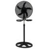 18 Inch 3 In 1 5 Blades Plastic Stand Fans Ventiladores Ventilador De Torre Ventilador - 黑色塑料立扇